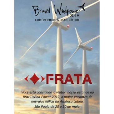 FRATA presente na Brazil WindPower 2019