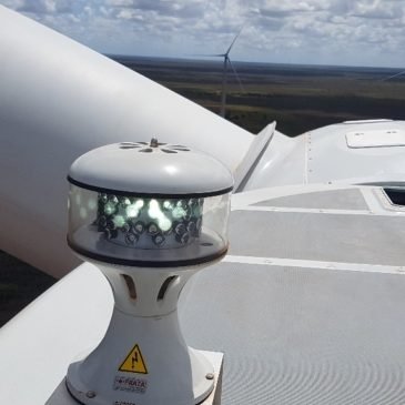 Chesf energiza aerogeradores na Bahia