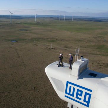 WEG fornecerá aerogeradores para Aliança Energia