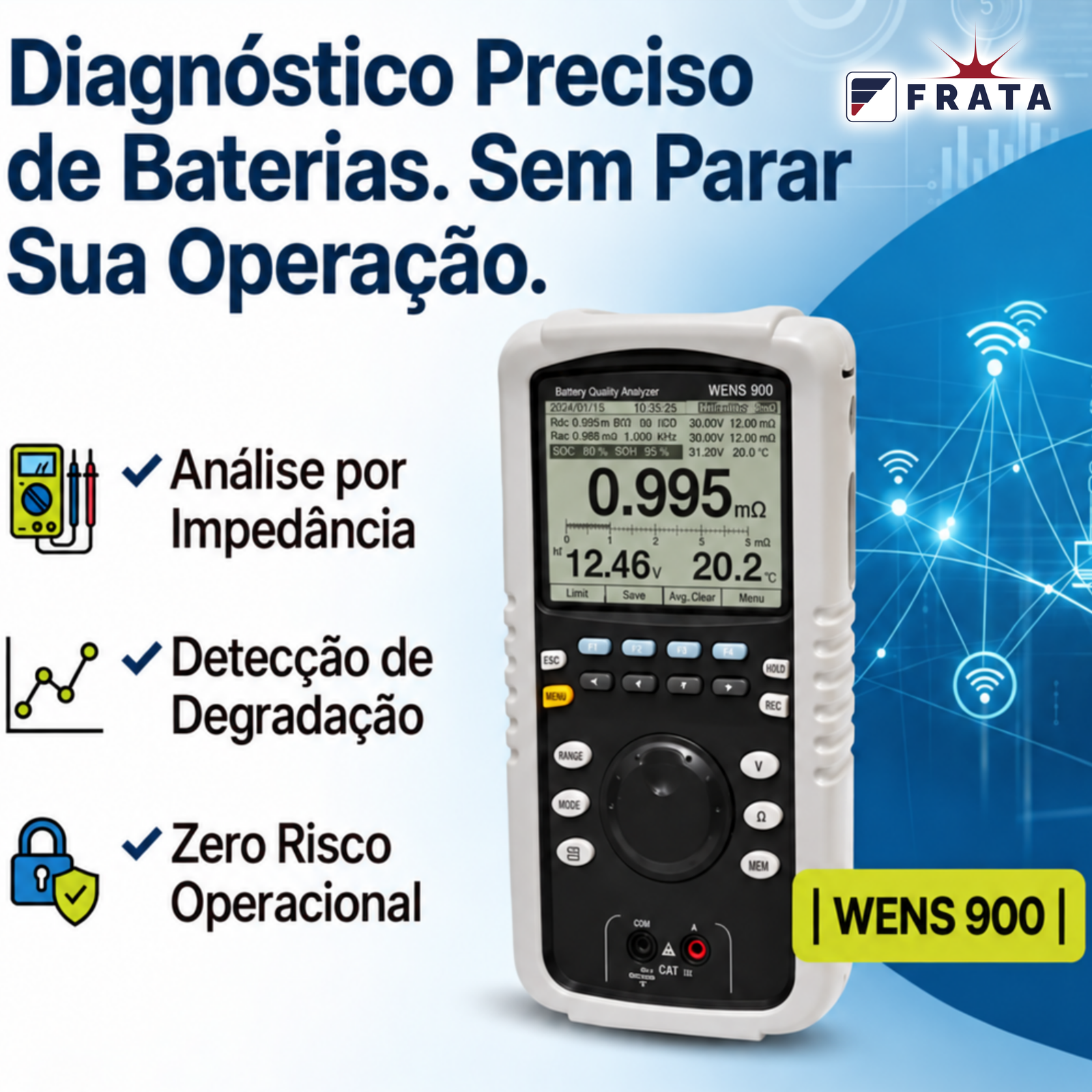 Como saber a real saúde do seu banco de baterias sem colocar a operação em risco? 🔋⚡